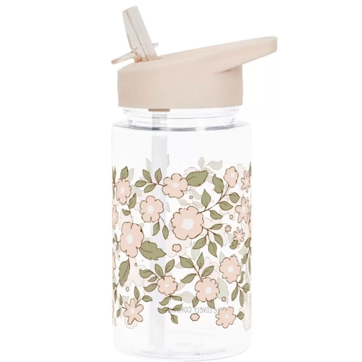 Drinkbekers-A Little Lovely Company Drinkfles Blossoms Pink