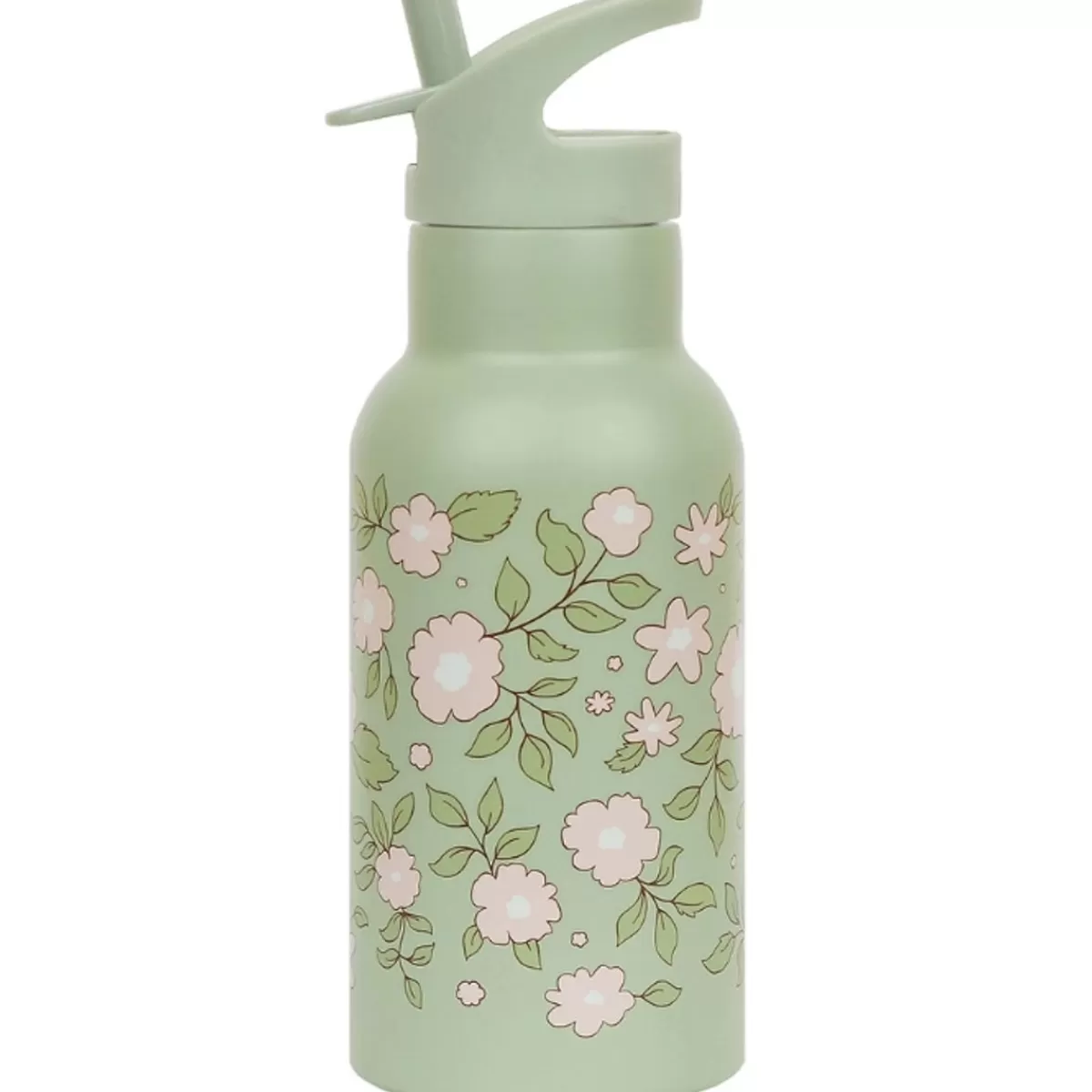 Drinkbekers-A Little Lovely Company Thermosfles Blossoms Sage