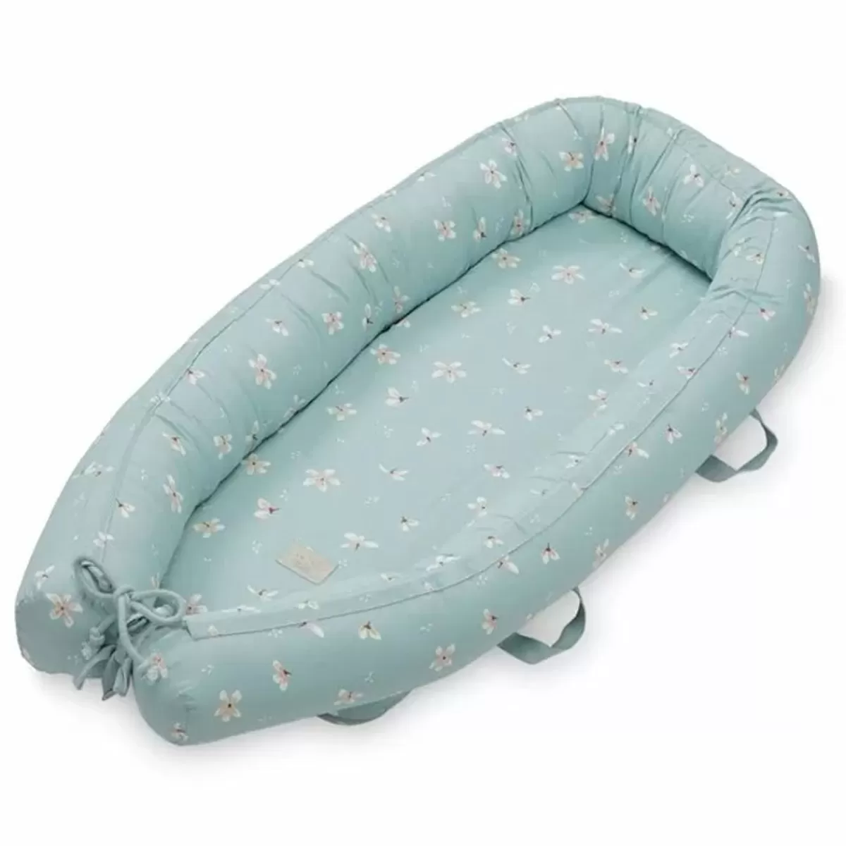 Babynestjes-CamCam Copenhagen Babynest Windflower Blue Camcam