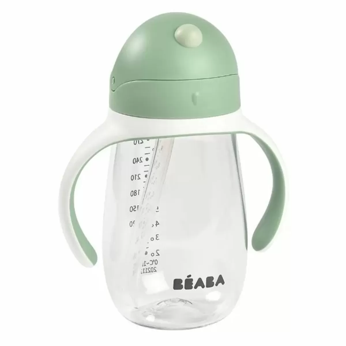 Drinkflessen-Beaba Drinkbeker Met Rietje Groen 300Ml