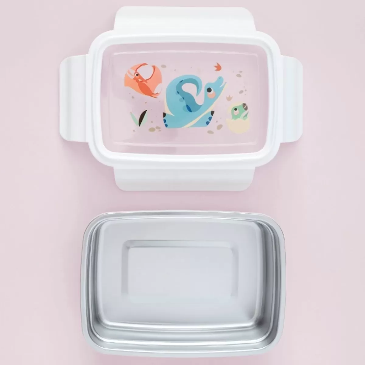 Broodtrommels-Petit Monkey Bento Lunchbox Dino