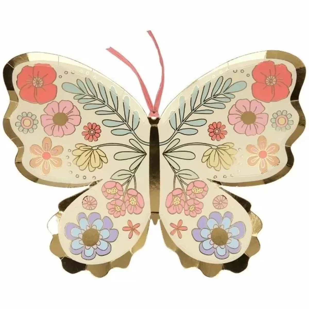 Fairy-Meri Meri Bordjes Floral Butterfly (8St)