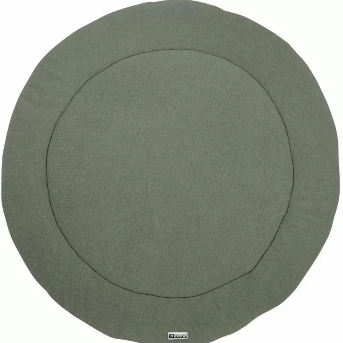 Speelkleden-Meyco Boxkleed Rond Knit Forest Green (95Cm)