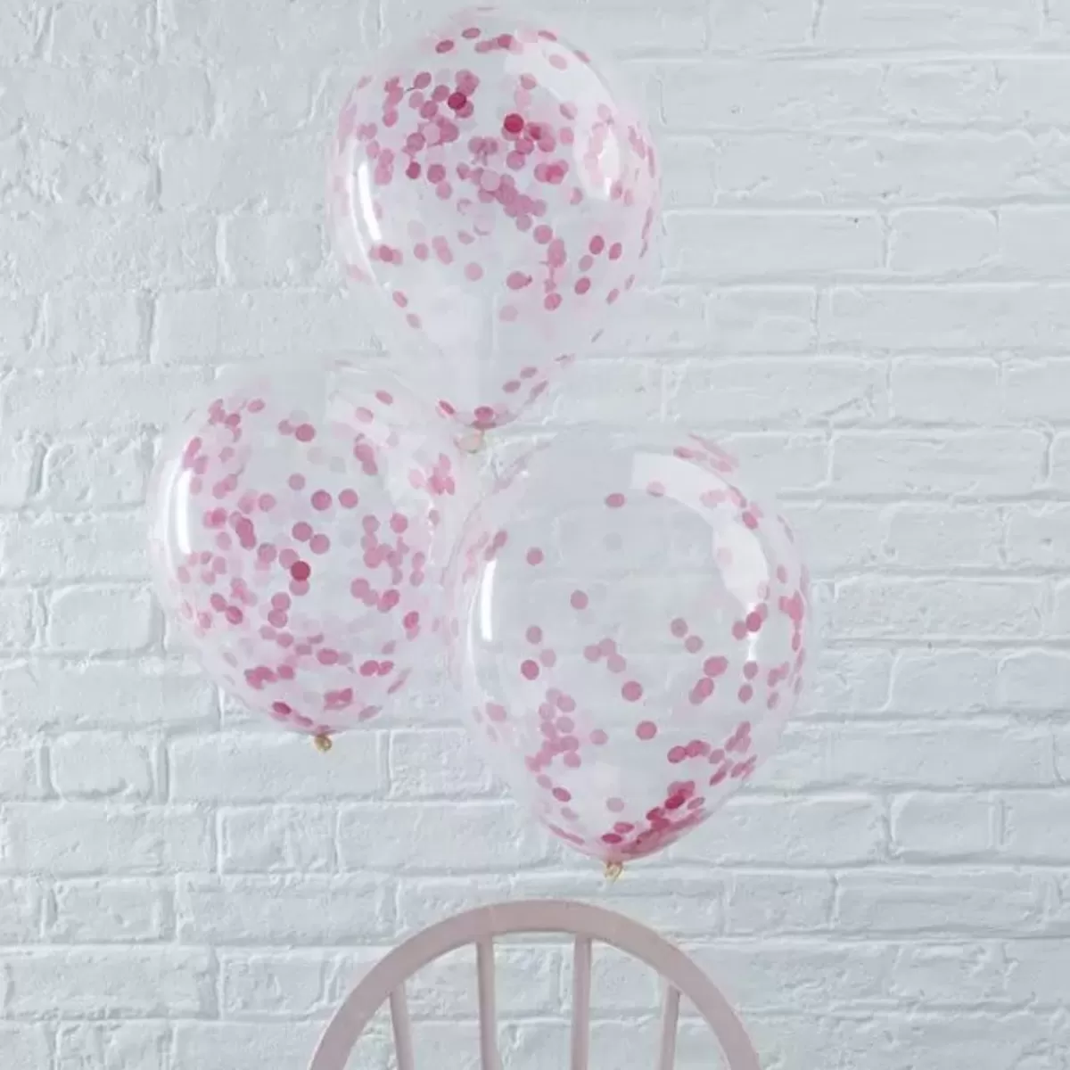 Boy Of Girl-House of Gia Confetti Ballonnen Roze