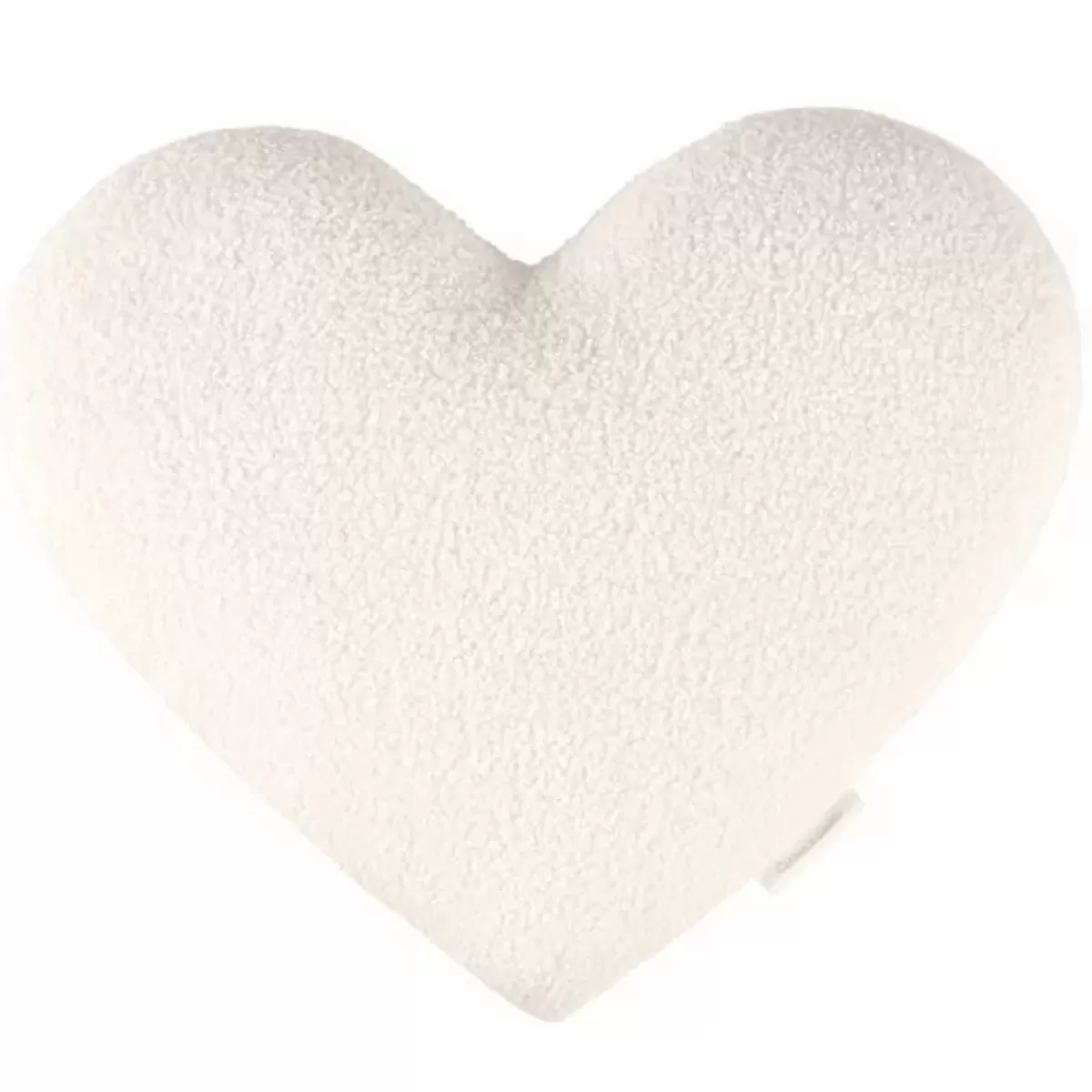 Kussens-Cotton & Sweets Cotton & Sweets Kussen Sheepskin Heart Vanilla