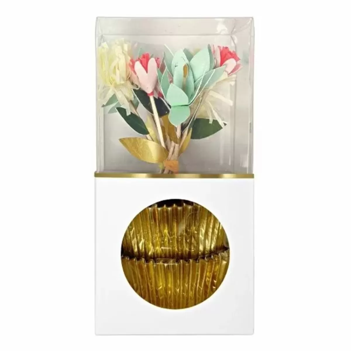 Bakbenodigdheden-Meri Meri Cupcake Set Bloemen