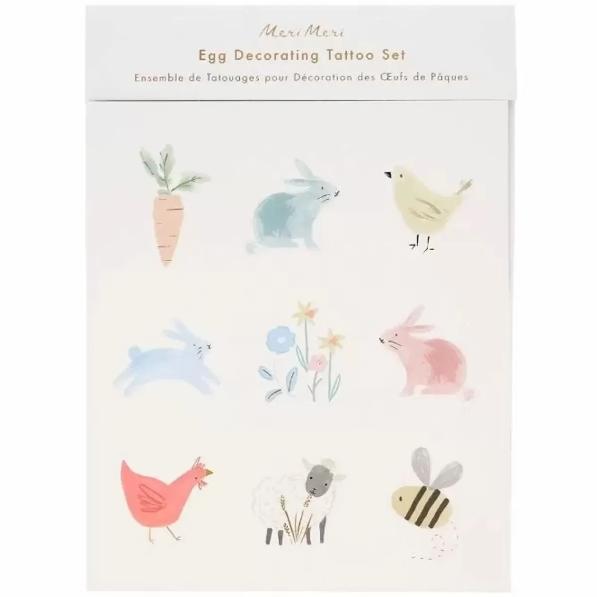 Pasen-Meri Meri Decoratie Stickers Paaseieren Spring Bunny