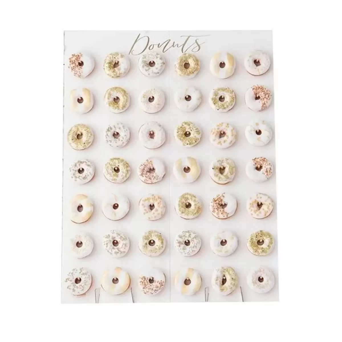 Oh Baby!-Ginger Ray Donut Wall Large Gold Wedding