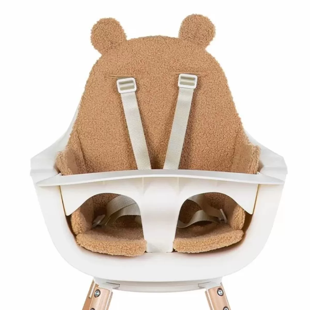 Eetstoelen & Accessoires-Childhome Evolu Stoelkussen Teddy Beige