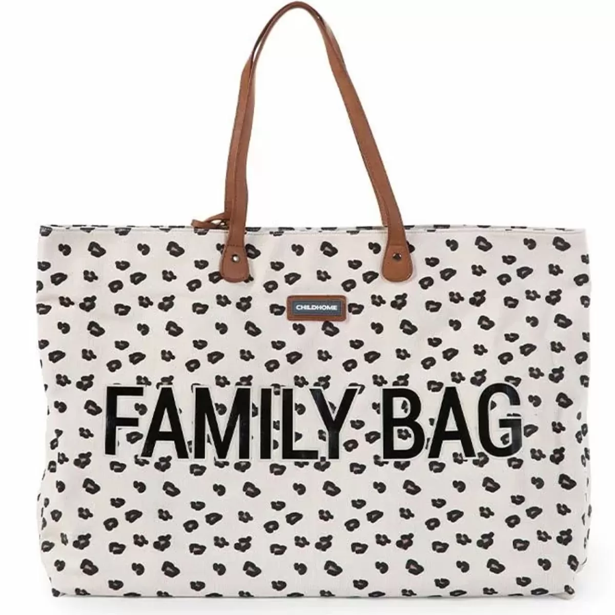 Luiertassen-Childhome Family Bag Leopard