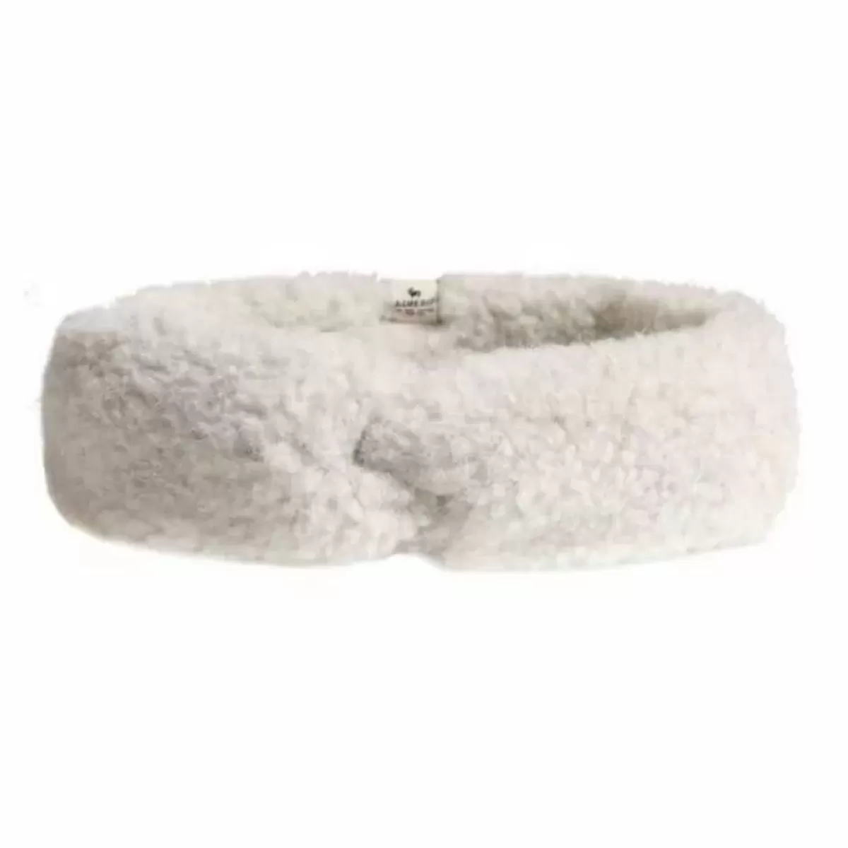 Haaraccessoires-Alwero Hoofdband Coni Wol Light Grey