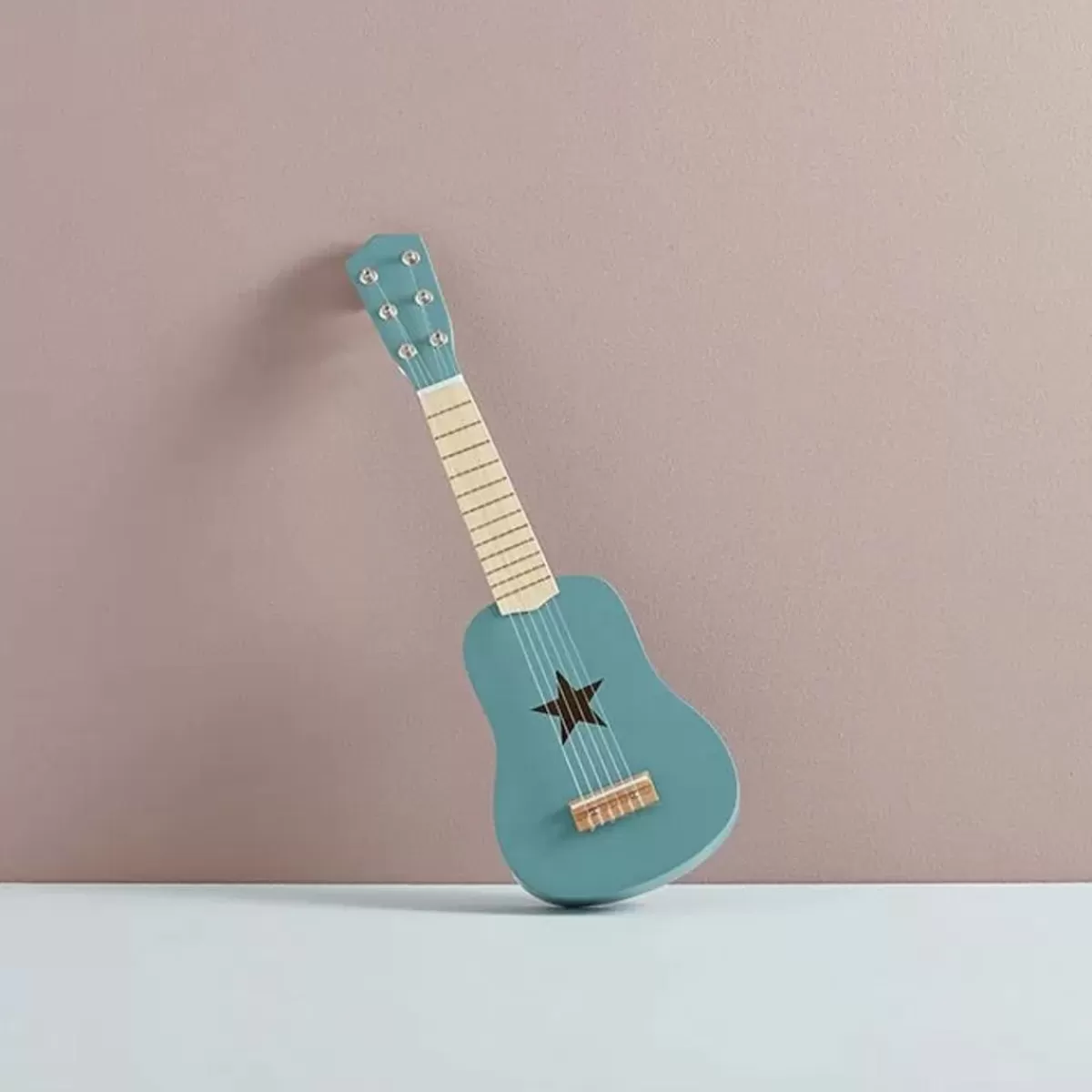 Muziekinstrumenten-Kids Concept Houten Gitaar Groen