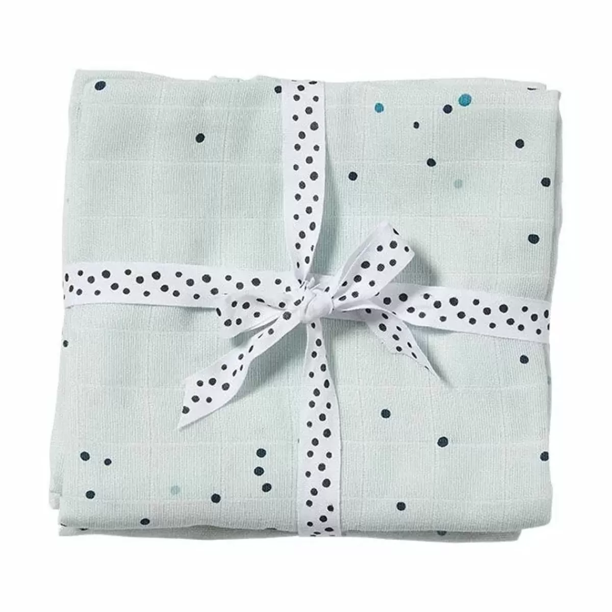 Kraamcadeau Jongen-Done by Deer Hydrofiele Doeken Dreamy Dots Blauw (2St)