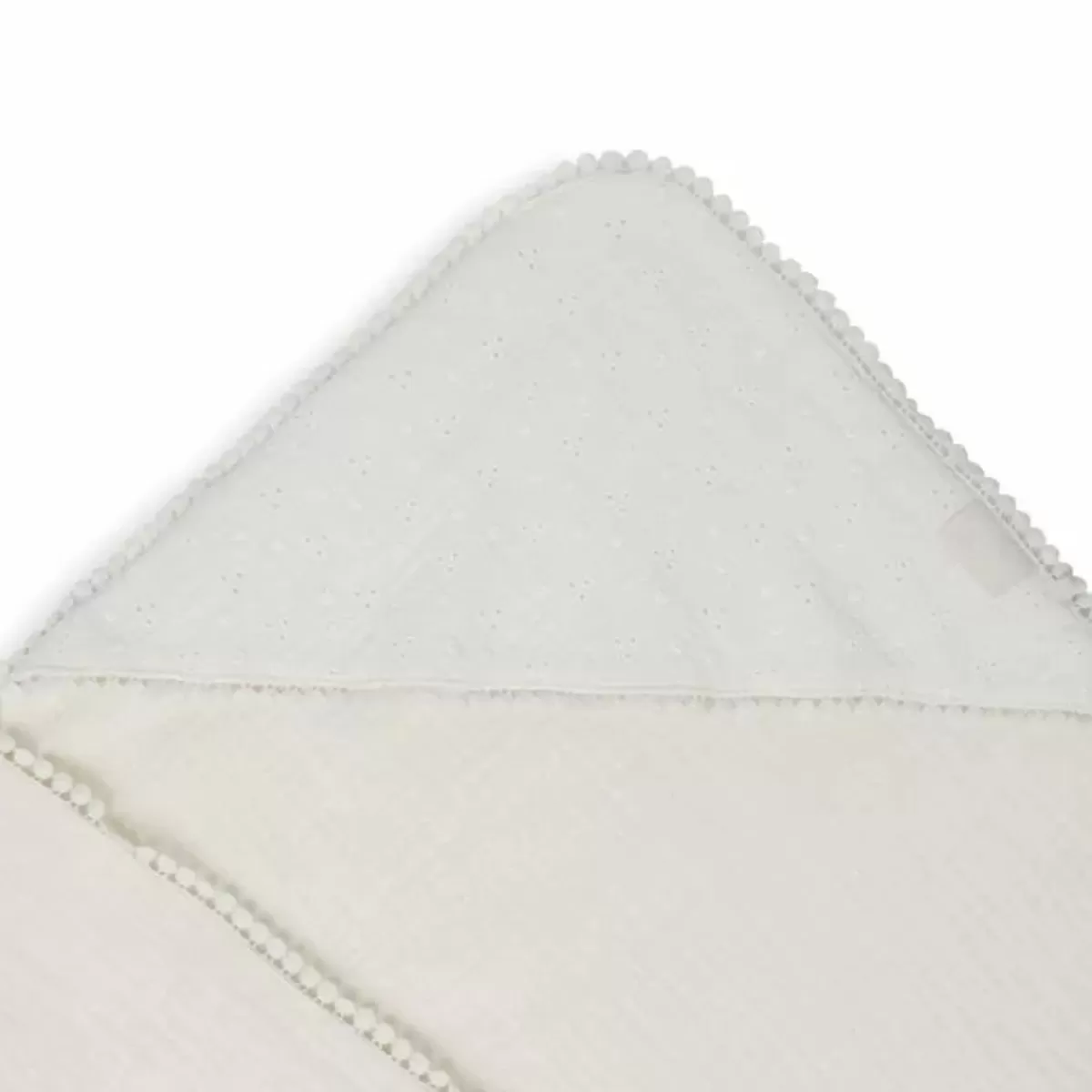 Badcapes-Jollein Badcape Embroidery Ivory