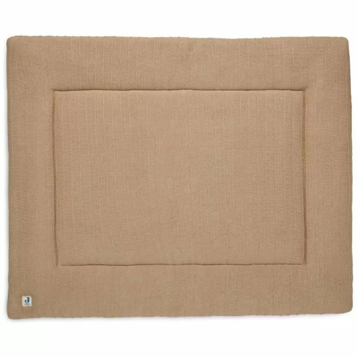 Speelkleden-Jollein Boxkleed Pure Knit Biscuit 75X95Cm