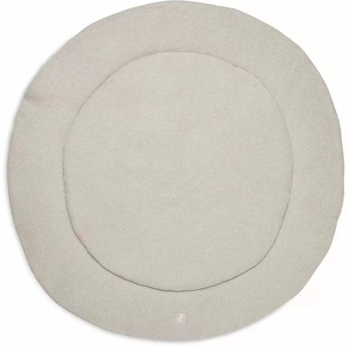 Speelkleden-Jollein Boxkleed Rond Basic Knit Nougat (95Cm)