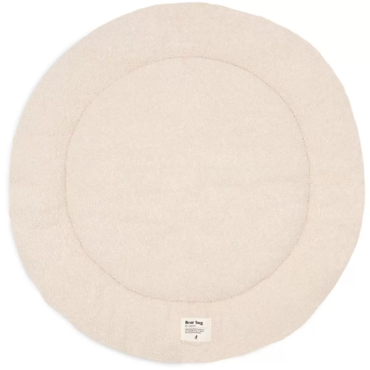 Speelkleden-Jollein Boxkleed Rond Boucle Naturel 95Cm