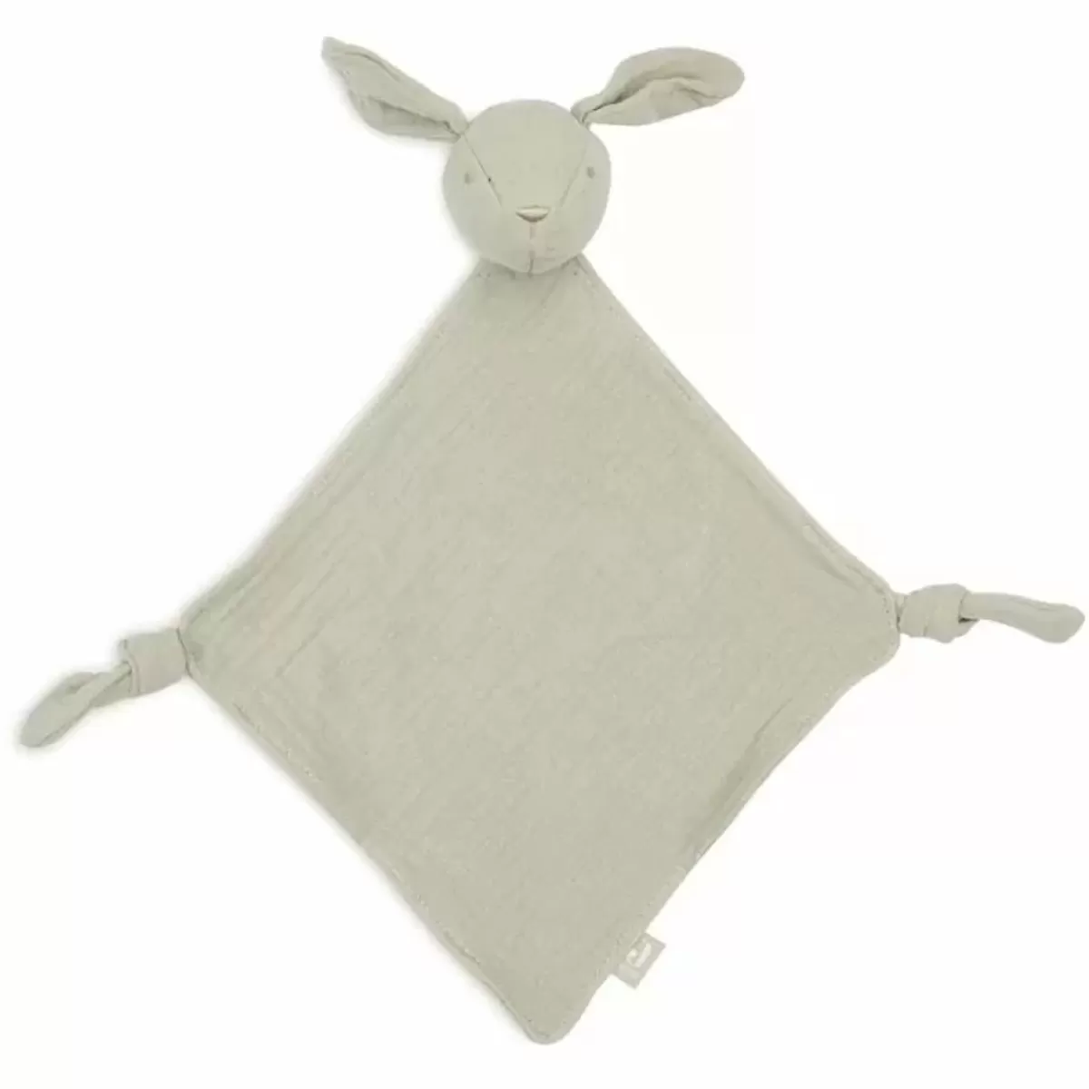 Babyspeelgoed-Jollein Speendoekje Bunny Olive Green