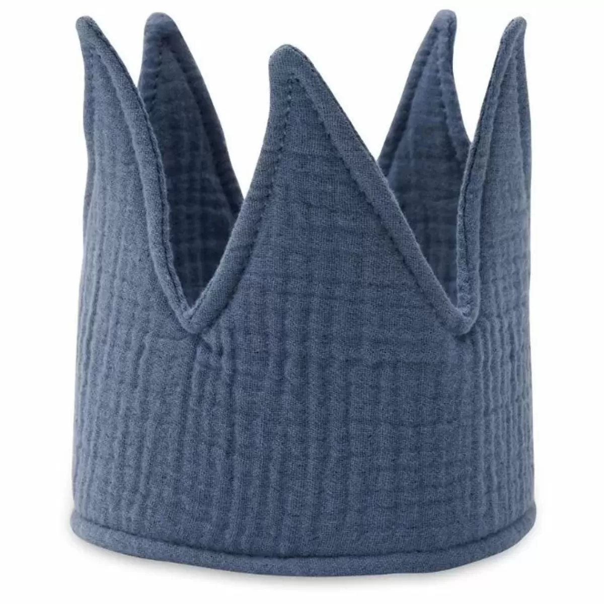 Verkleed Accessoires-Jollein Verjaardagskroon Jeans Blauw