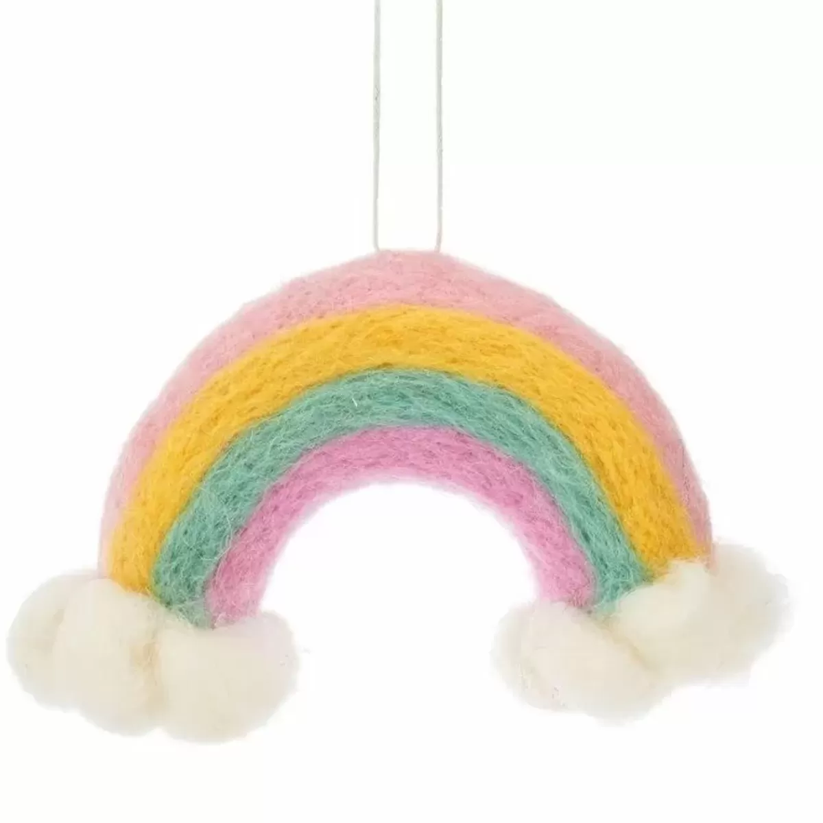 Kerst-Sass & Belle Kersthanger Vilten Regenboog Sass & Belle