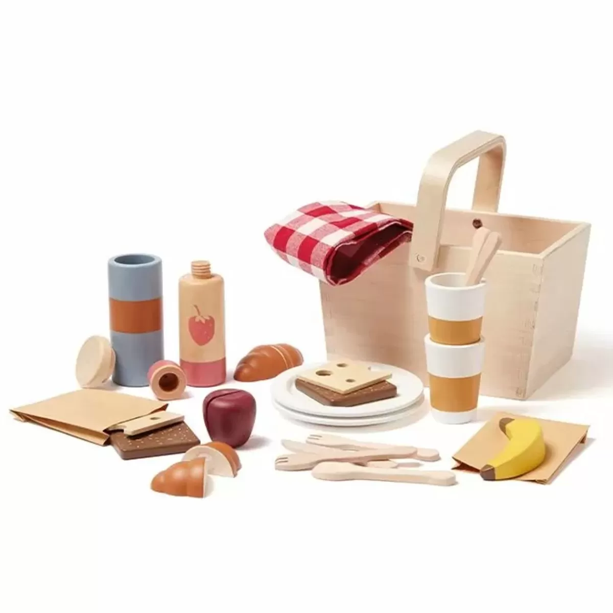 Rollenspellen-Kids Concept Houten Picknick Set Kid'S Hub