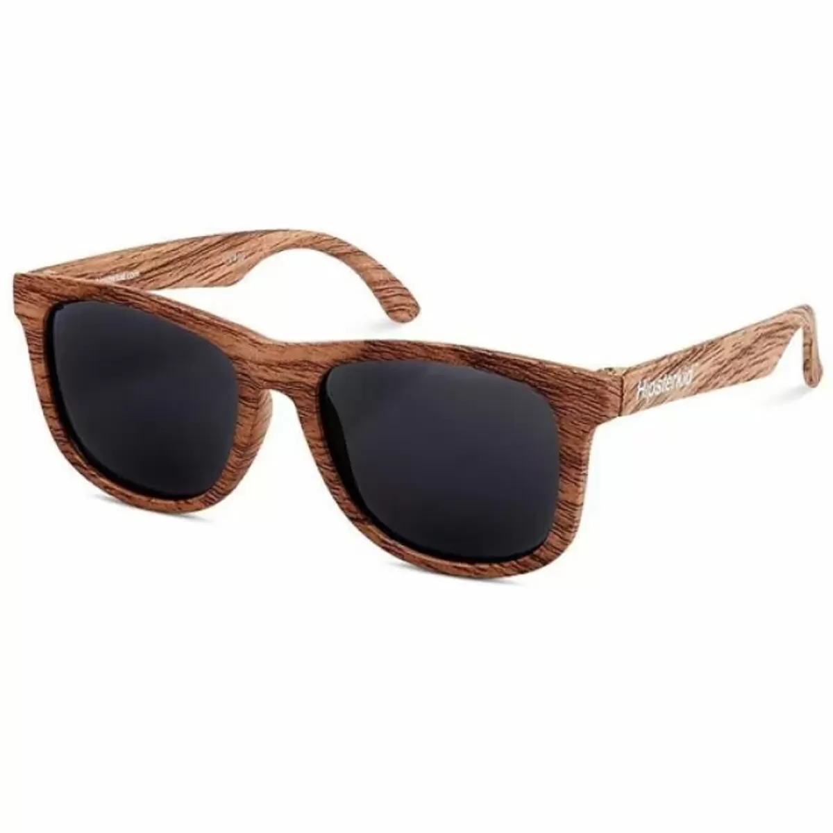 Zomer Musthaves-Hipsterkid Kinderzonnebril Wayfarer Golds Hout (3-6J)