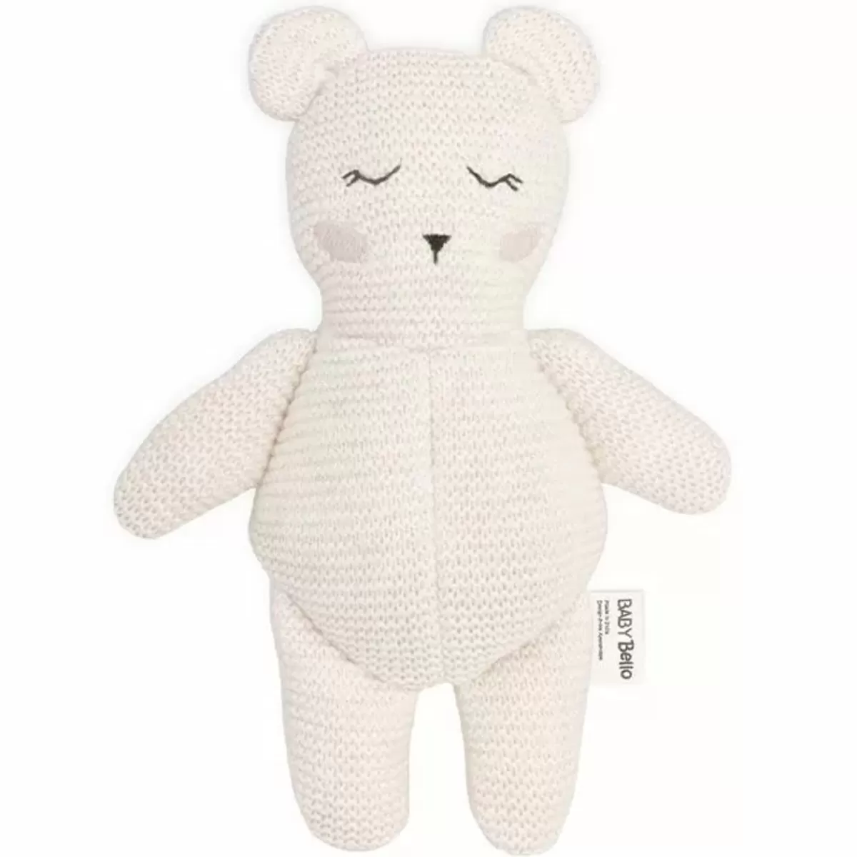 Knuffels-Baby Bello Knuffel Bobby The Polar Bear Off-White