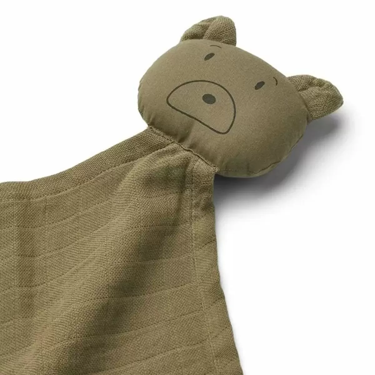 Knuffeldoekjes-Liewood Knuffeldoek Robbie Mr Bear Khaki