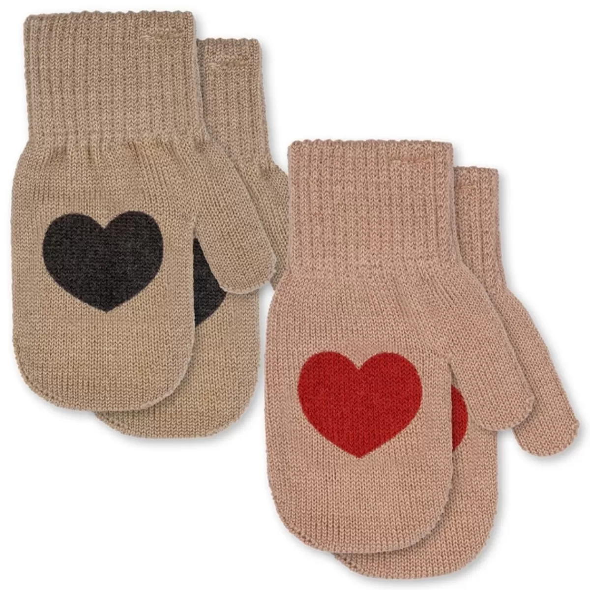 Winteraccessoires-Konges Slojd Kerst Handschoenen Hearts