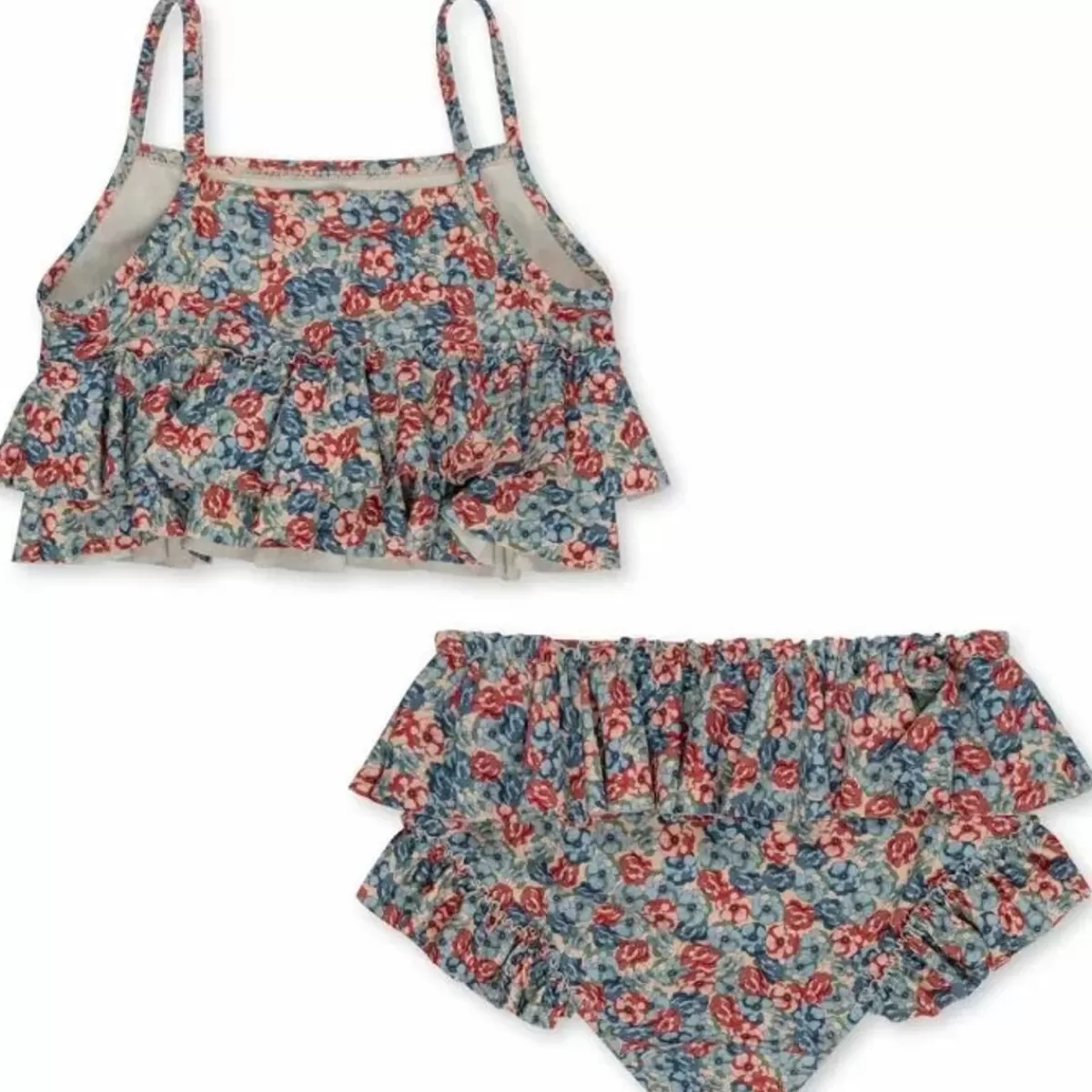 Zwemkleding-Konges Slojd Koop De Bikini Manuca Frill Rosie Blue Hier! Bestel Nu!