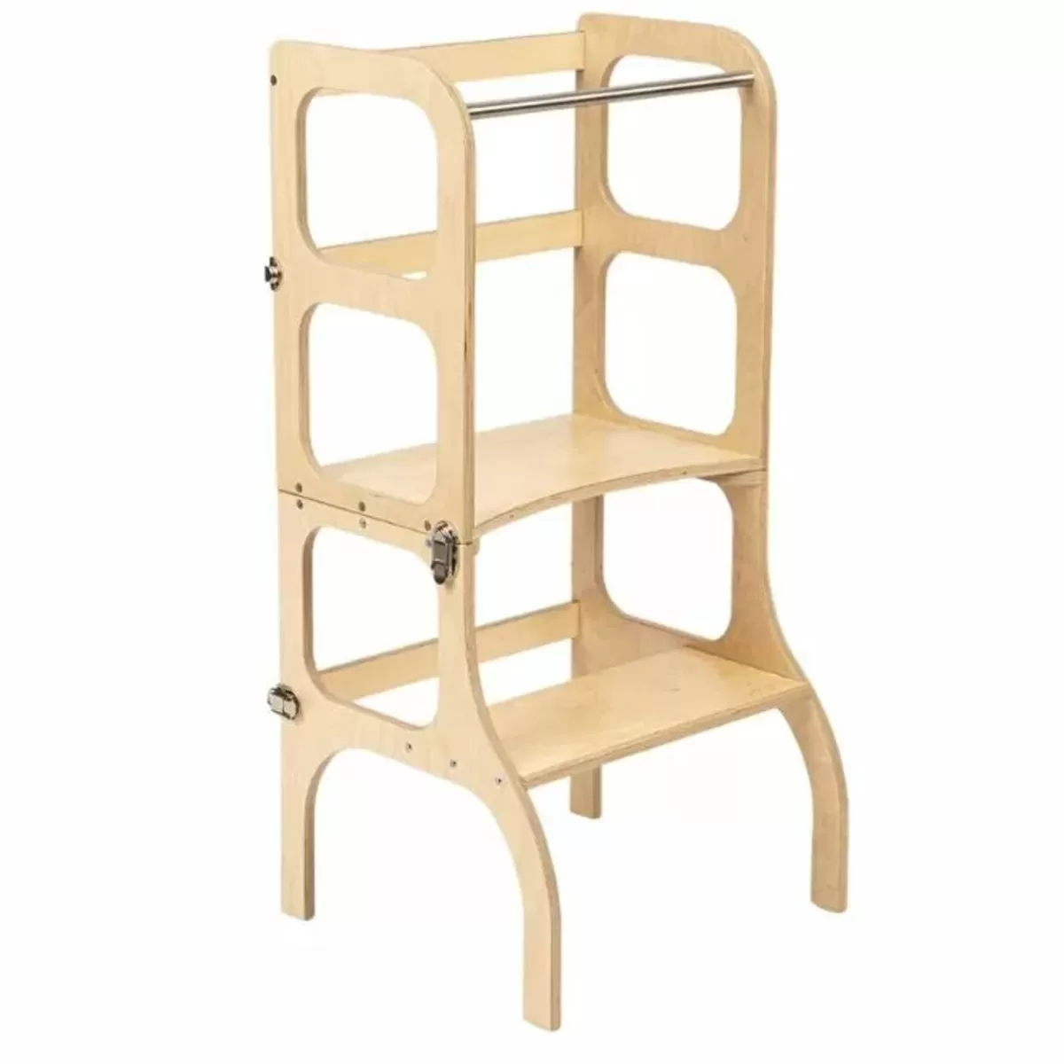 Learning Towers & Opstapjes-Ette Tete Learning Tower Step'N Sit Naturel