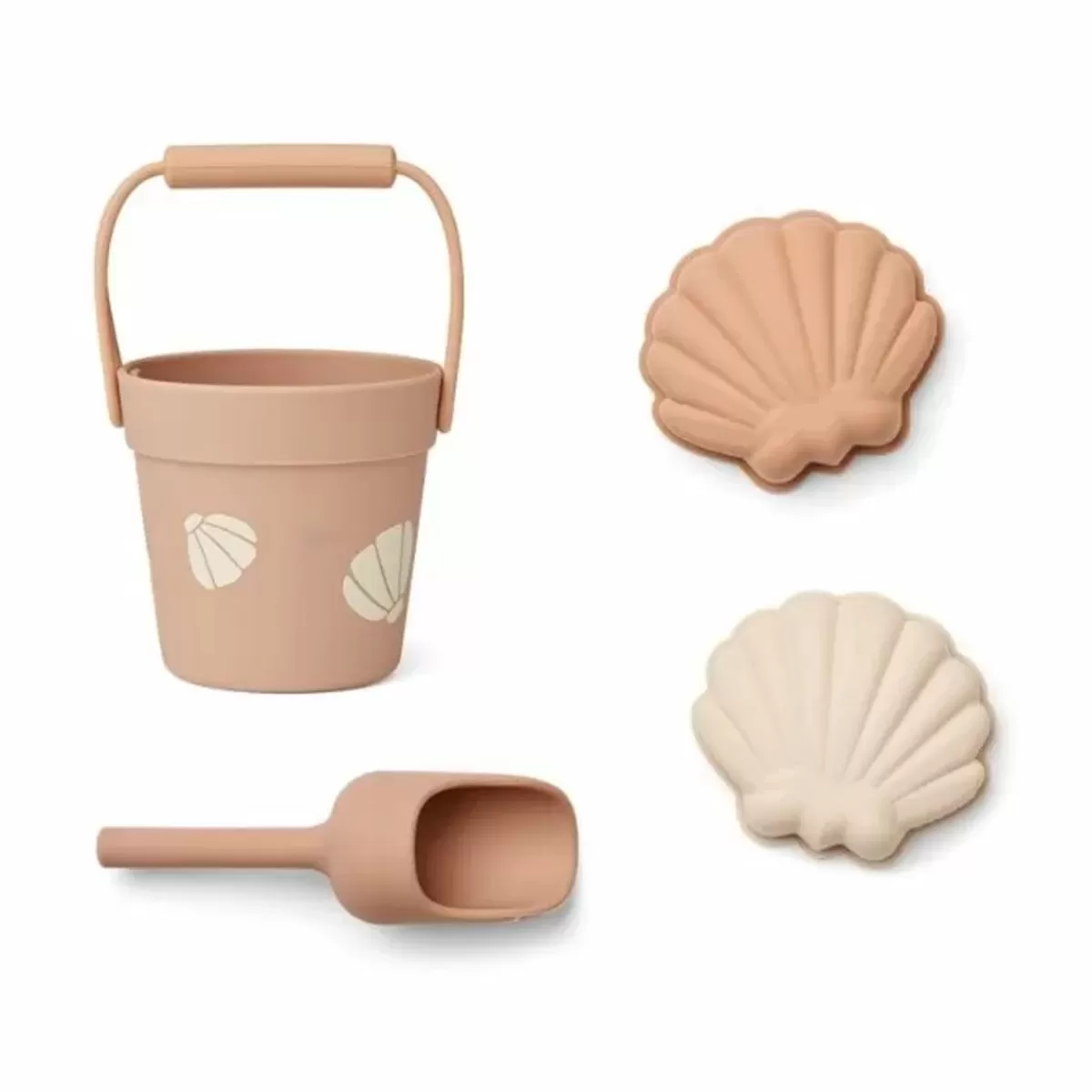 Buitenspeelgoed-Liewood Kit Mini Shell/Pale Tuscany Strandset Voor Kinderen