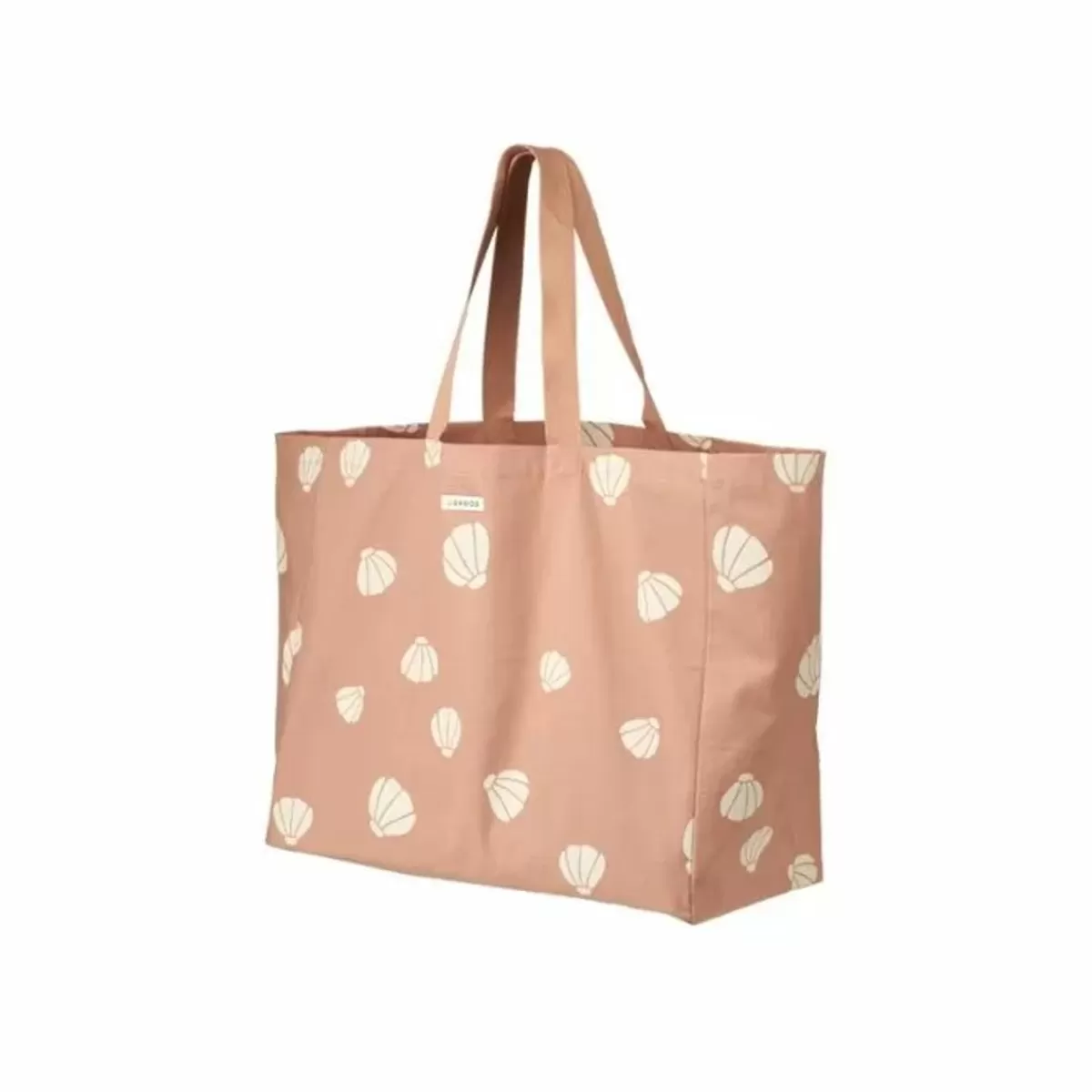 Tassen & Toilettassen-Liewood Maxi Tote Bag Shell/Pale Tuscany - Biologisch Katoen