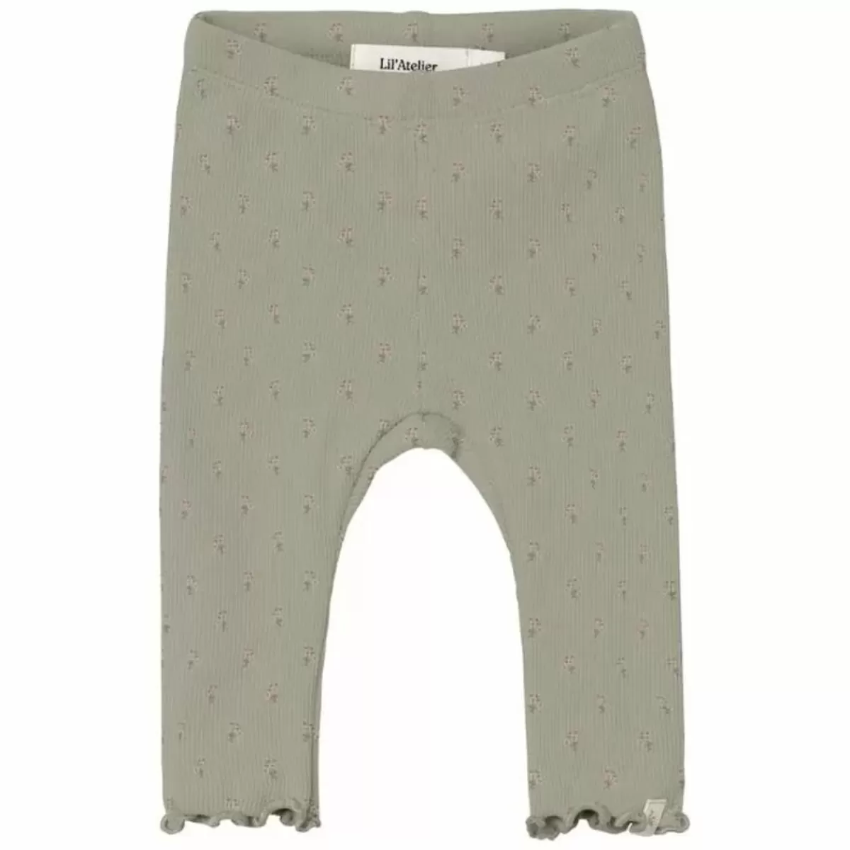 Broekjes & Leggings-Lil' Atelier Lil' Atelier: Bestel Nu Het Broekje Fia Moss Gray