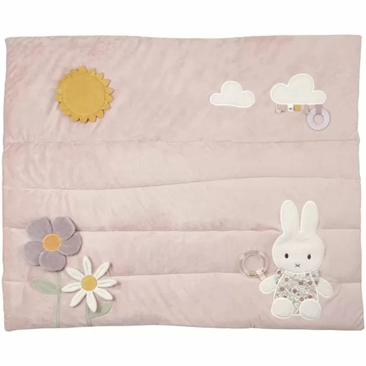 Speelkleden-Little Dutch X Nijntje Vintage Flowers Boxkleed