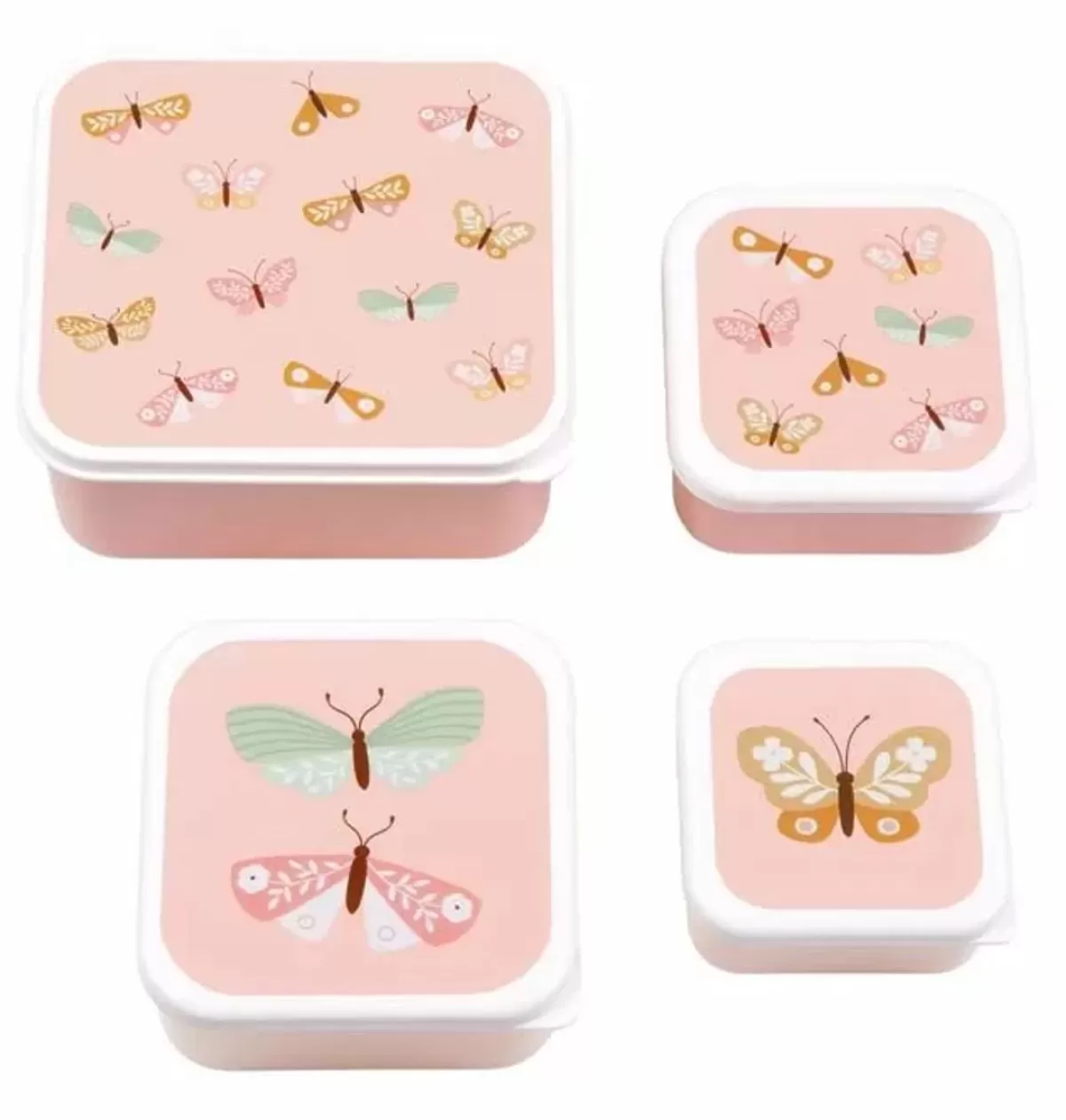 Bakjes & Kommetjes-A Little Lovely Company Lunchbox & Snackbox Butterfly