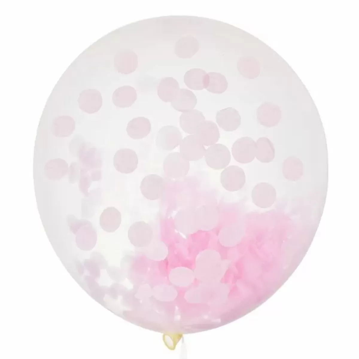 Boy Of Girl-House of Gia Mega Confetti Ballon Roze 60Cm