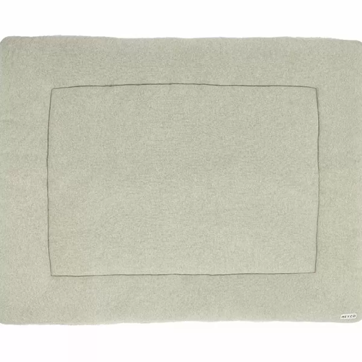 Speelkleden-Meyco Boxkleed Knit Basic Sand Melange 77X97Cm