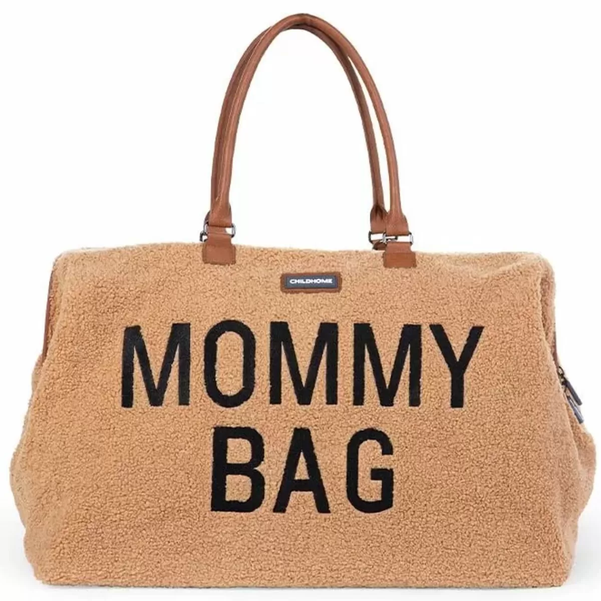 Luiertassen-Childhome Mommy Bag Teddy Beige