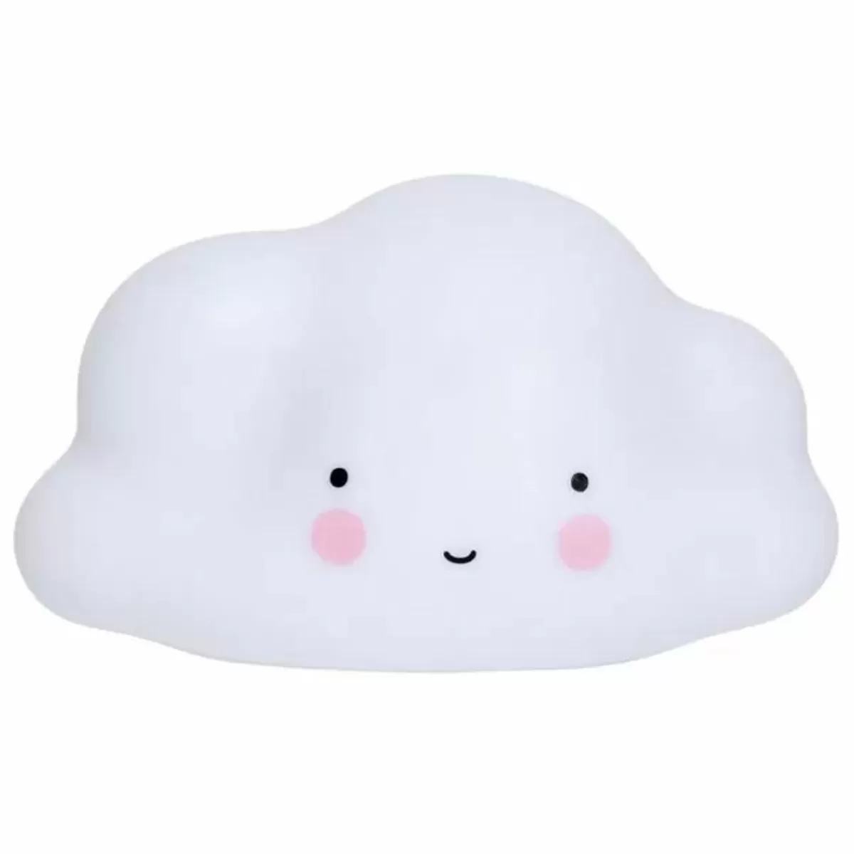 Nachtlampjes-A Little Lovely Company Nachtlamp Wolk Wit (Medium)