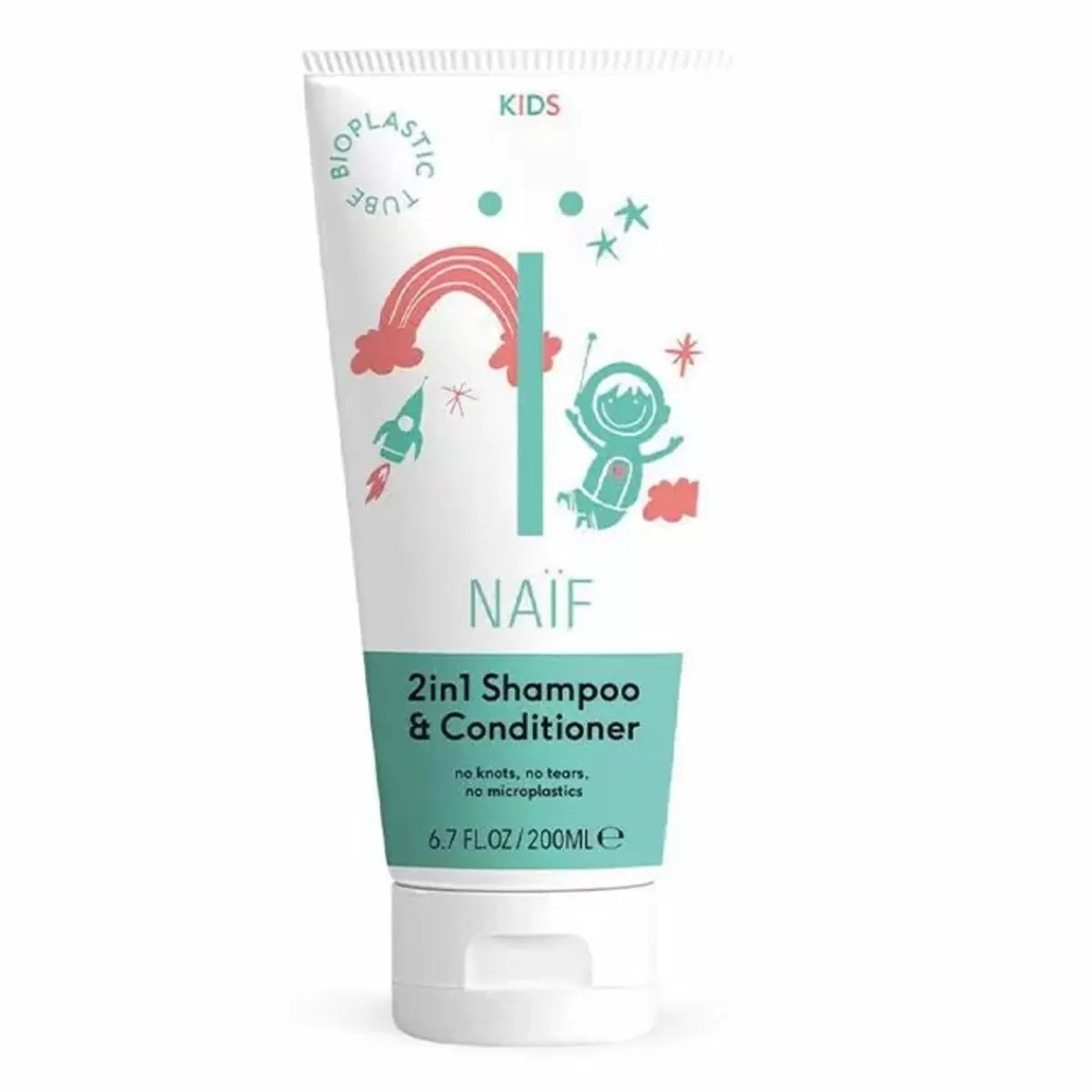 Verzorgingsproducten-Naïf Naif 2-In-1 Shampoo Kids Lijn 200Ml