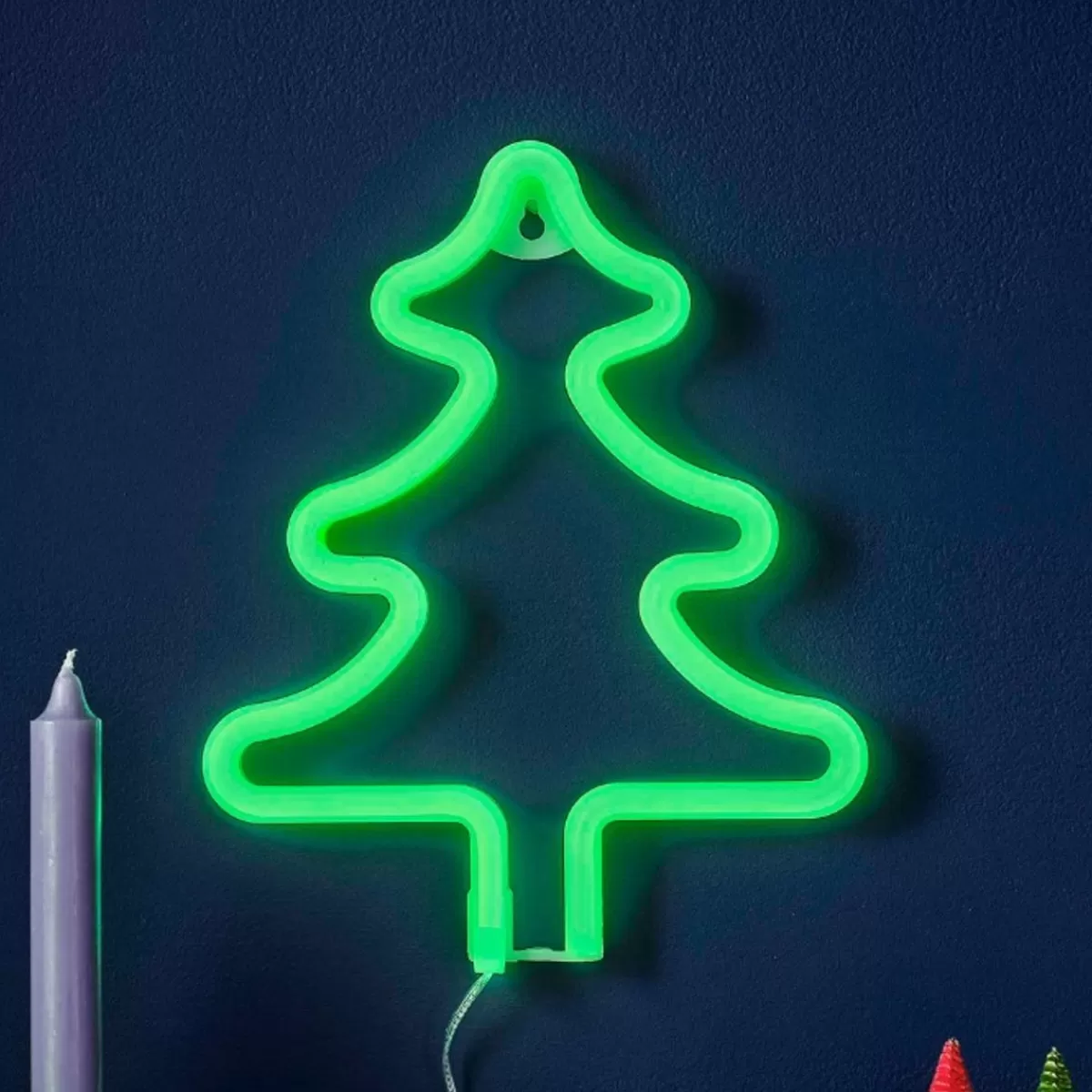 Lampen-Ginger Ray Neonlamp Kerstboom Merry And Bright