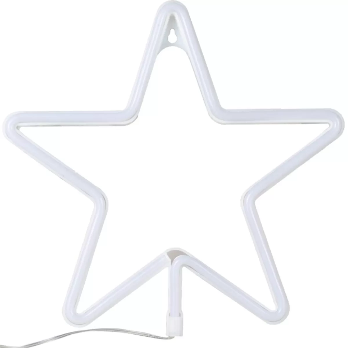 Lampen-Ginger Ray Neonlamp Ster Wit Merry And Bright