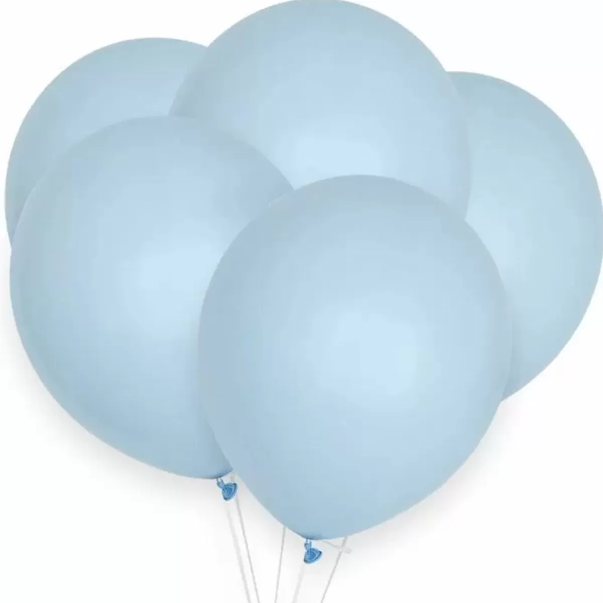 Floral Baby-House of Gia Pastel Ballonnen Blauw (10St)