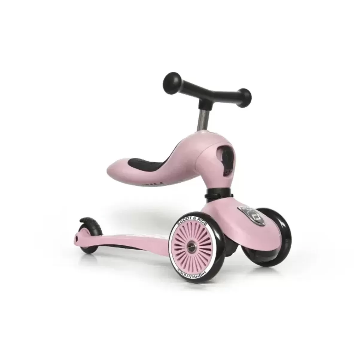 Buitenspeelgoed-Scoot and Ride Highwaykick 1 Loopfiets-Step Rose