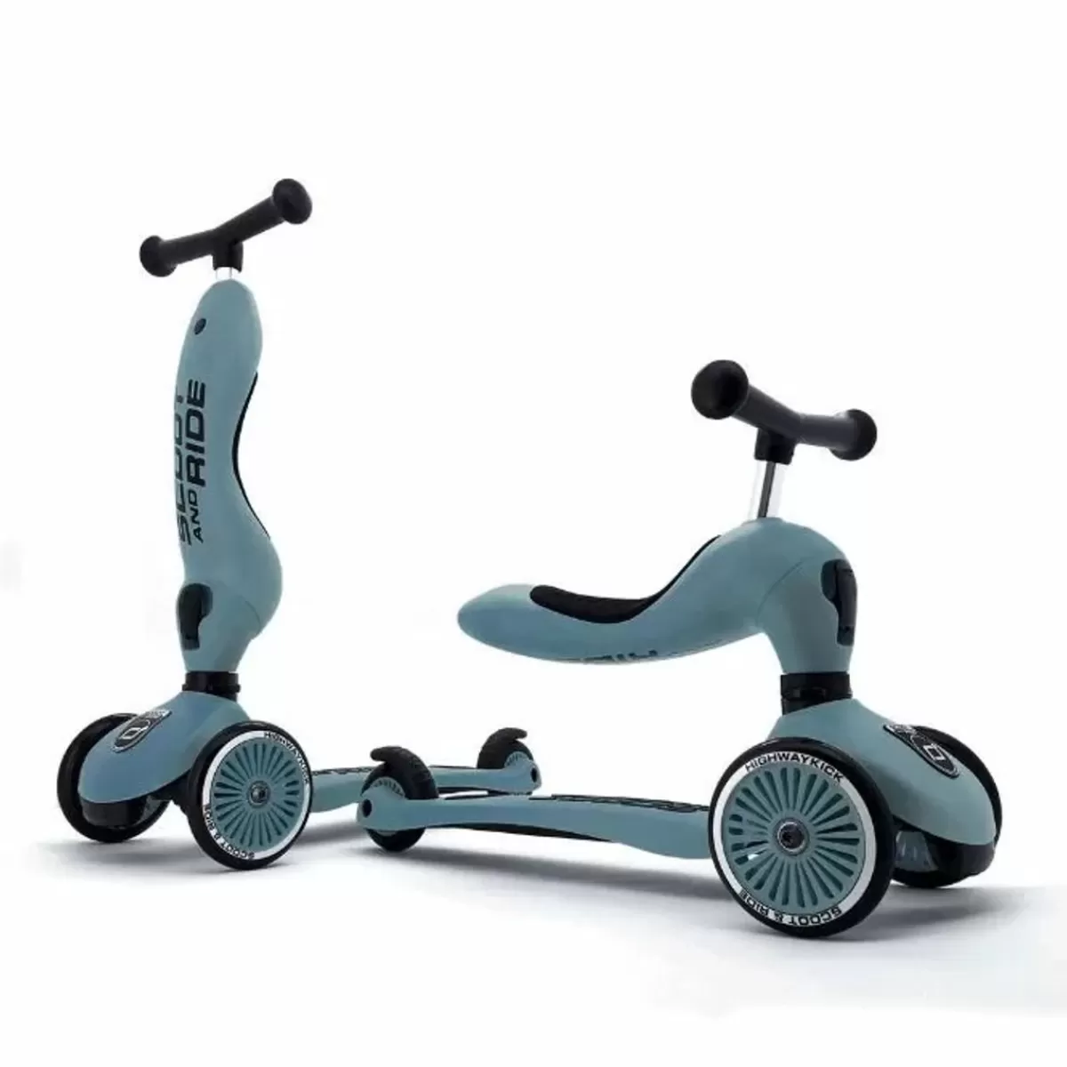 Buitenspeelgoed-Scoot and Ride Highwaykick 1 Loopfiets-Step Steel