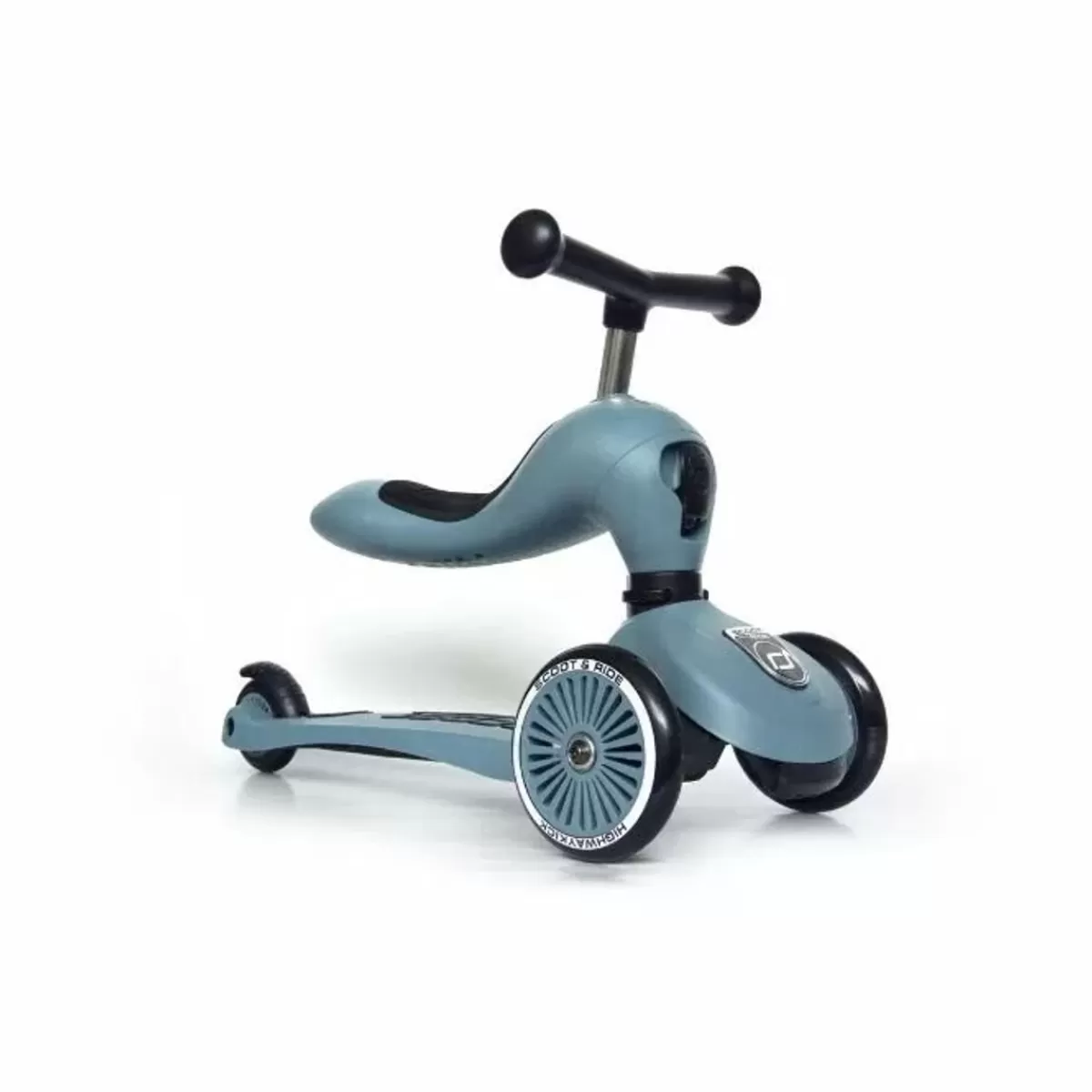 Buitenspeelgoed-Scoot and Ride Highwaykick 1 Loopfiets-Step Steel