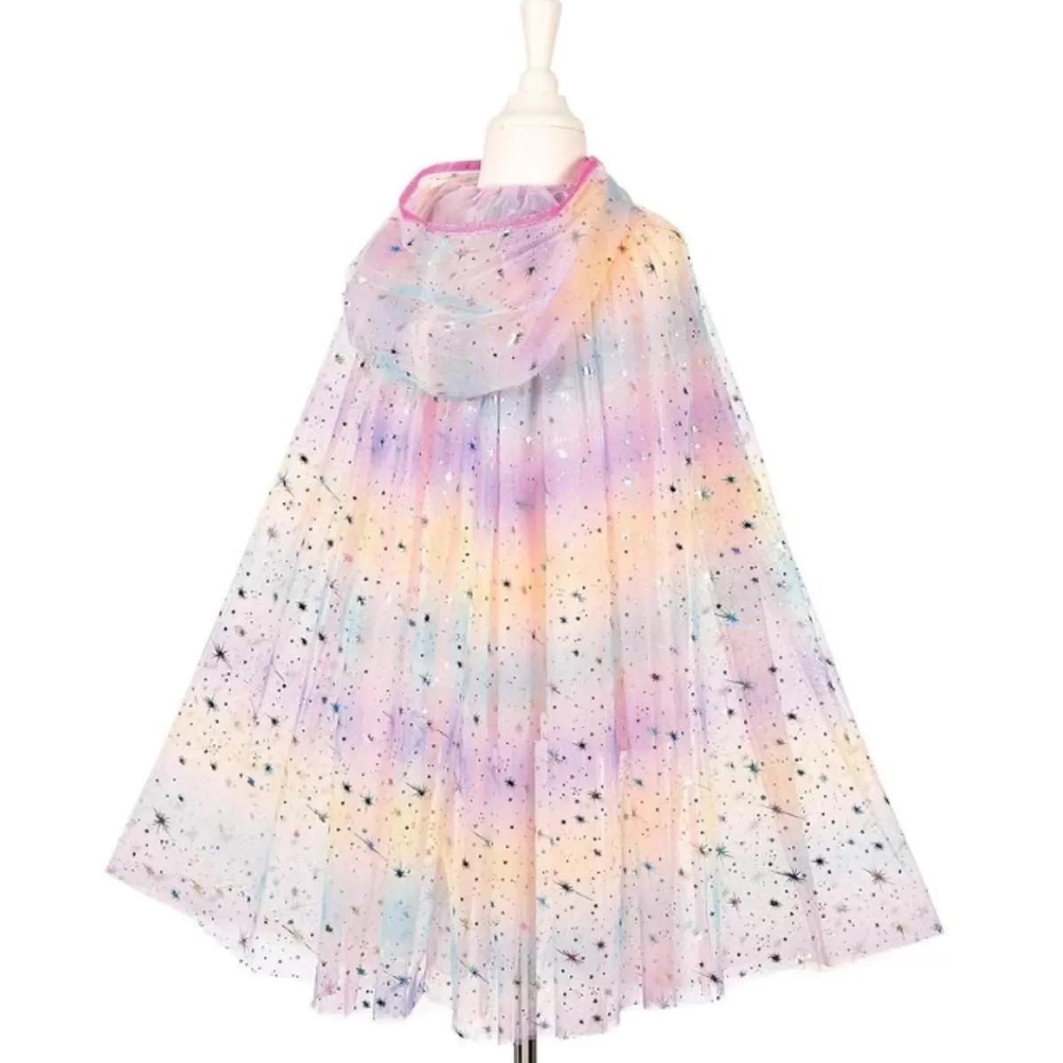 Verkleedkleding Meisjes-Souza Verkleedcape Julyanne Rainbow - Cape In Regenboogkleuren