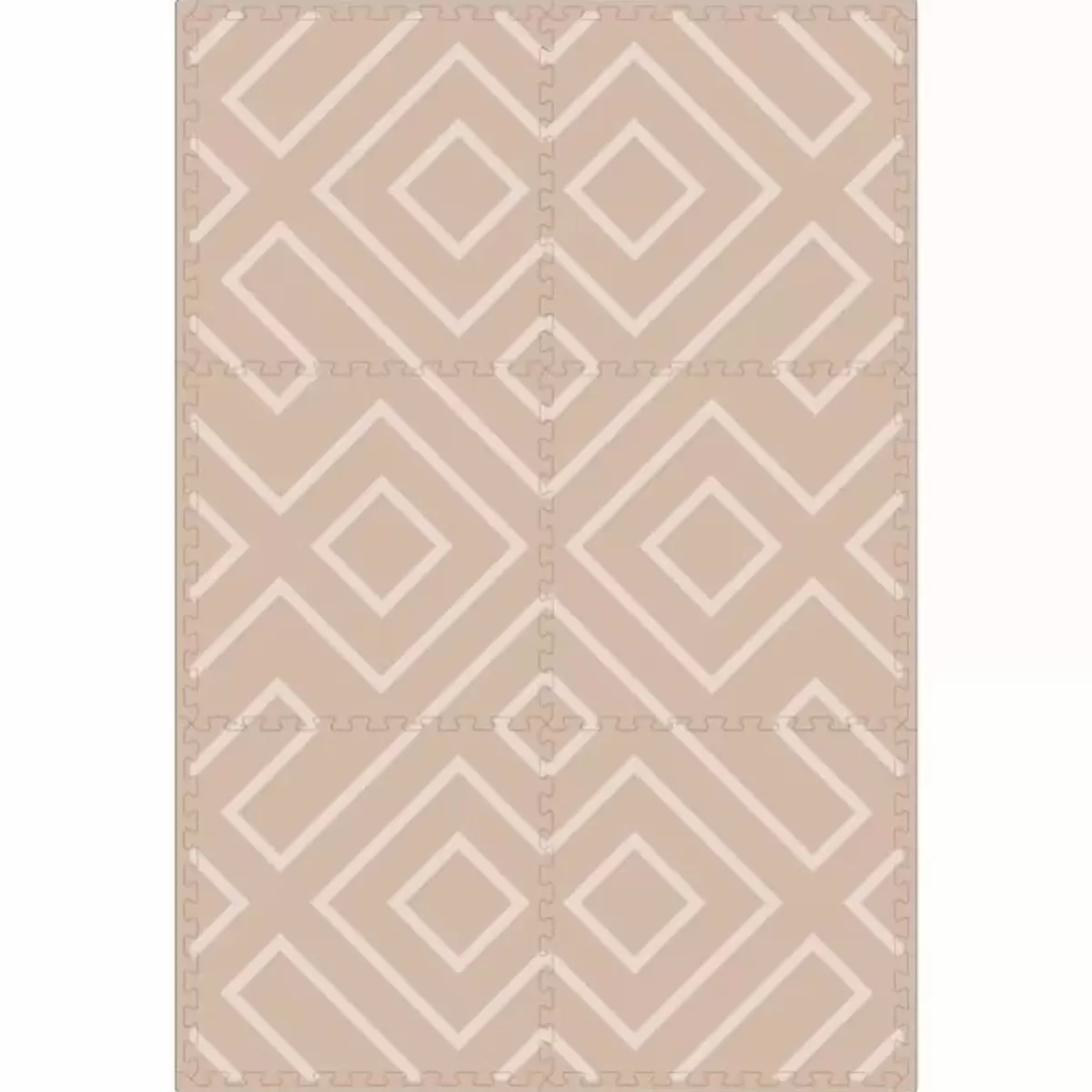 Speelkleden-Eeveve Speelmat Modern Blocks Desert Sand