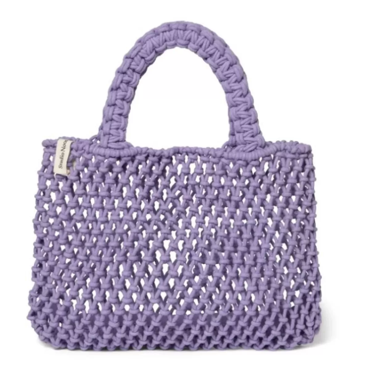 Kindertassen-Studio Noos Mini Handbag Macrame Lila